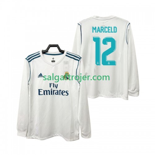 Real Madrid MARCELD 12 2017 Fodboldtrøjer Retro Hjemmebanesæt 2018 Langærmet Real Madrid MARCELD 12 2017 Fodboldtrøjer Retro Hjemmebanesæt 2018 Langærmet